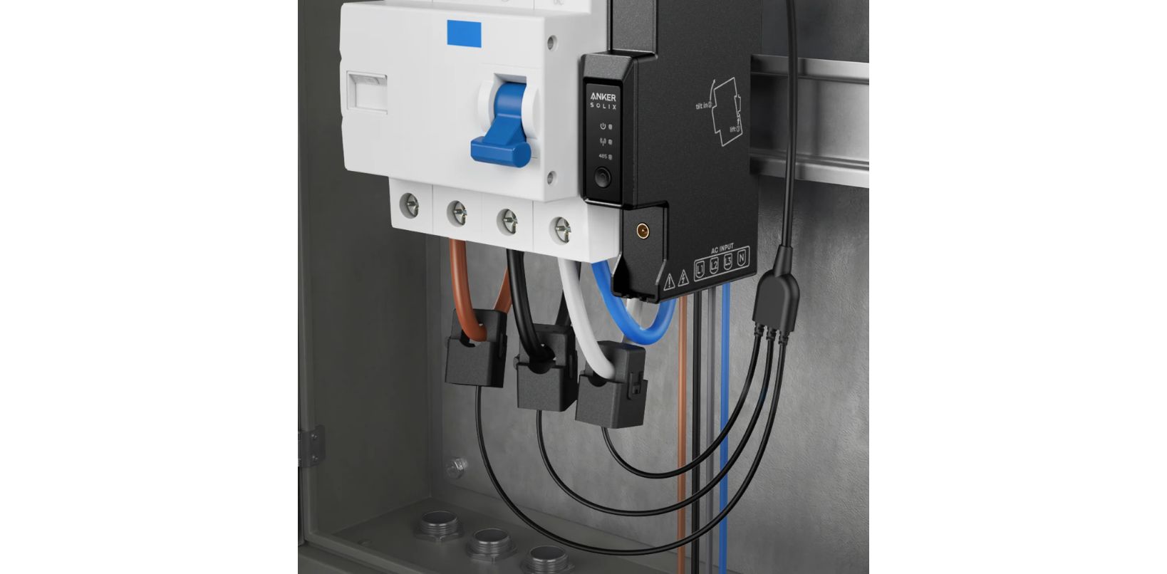 Anker Solix - compteur intelligent 2ème gen - triphasé