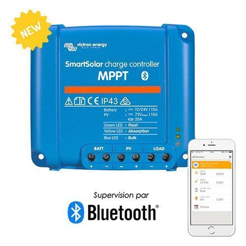 régulateur connecté victron energy