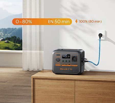 Batterie Bluetti AC50P 700W/ 504Wh recharge rapide