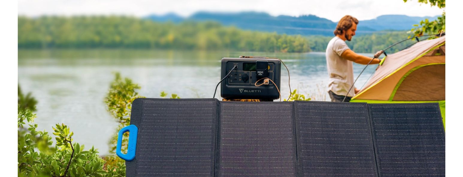 Bluetti - PV120 - camping