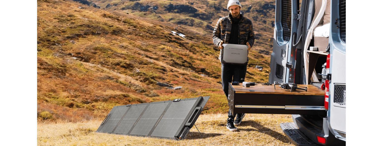 Panneau portable leger 110W- nomade
