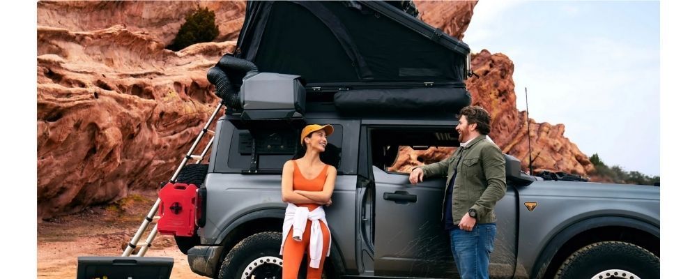 Visuel climatiseur Ecoflow Wave 3 sur 4x4