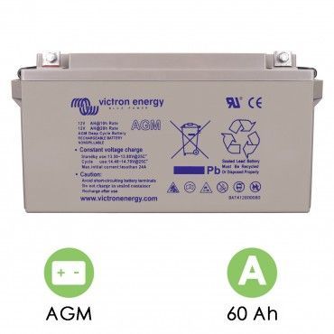 Batterie solaire 60Ah AGM 12V Victron Energy
