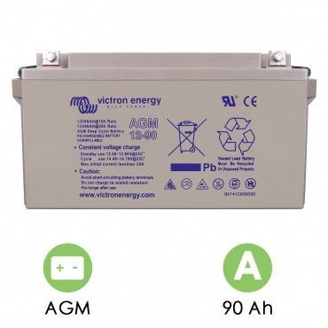 Batterie AGM étanche (VRLA) 12V/90Ah - Victron Energy