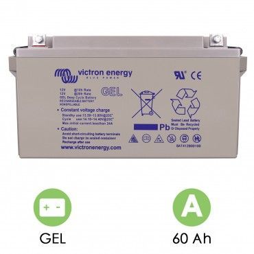 Batterie Gel étanche (VRLA) 12V/60Ah - Victron Energy