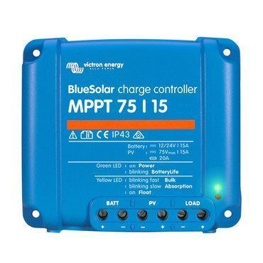 Contrôleur de charge solaire SmartSolar MPPT 75/15 (12/24V) - Victron Energy