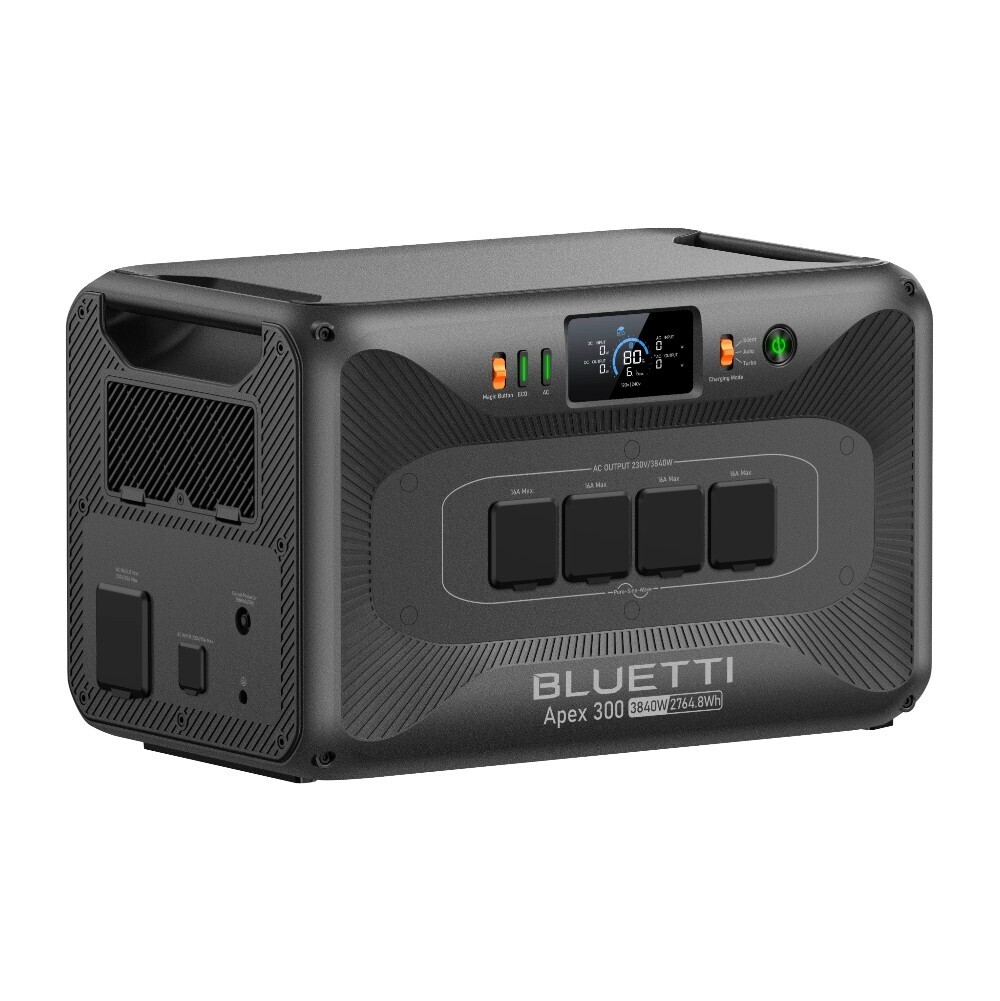 Connectiques et prises de la station BLUETTI Apex 300