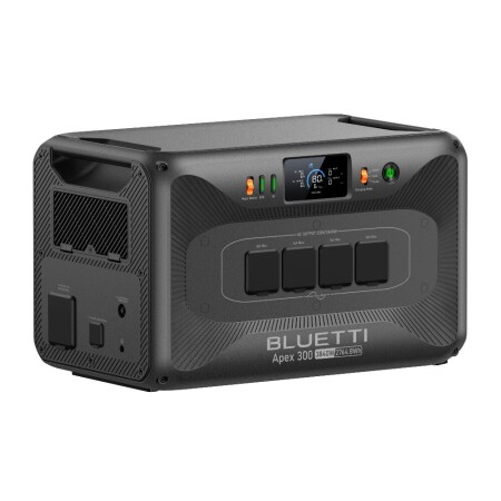BLUETTI Apex 300 - detail des connectiques