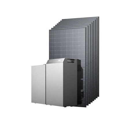 EcoFlow Stream 5000 - deux extensions et panneaux solaires