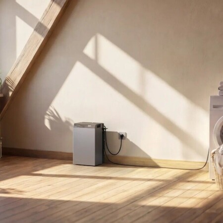 EcoFlow Stream AC 5000 - install&eacute;e sous combles