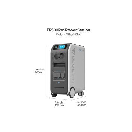BLUETTI - EP500 - 2000W / 5100Wh
