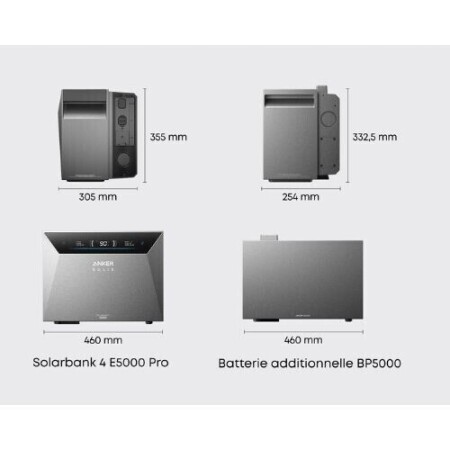 Anker - SOLIX Solarbank 4 E5000 Pro