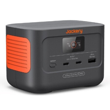 Jackery Explorer 100 Plus - vue de profil
