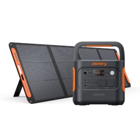 Jackery Explorer 2000 v2 avec un panneau solaire SolarSaga