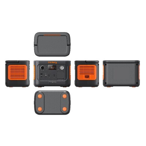 Jackery Explorer 240 v2 vues détaillées de la station électrique portable