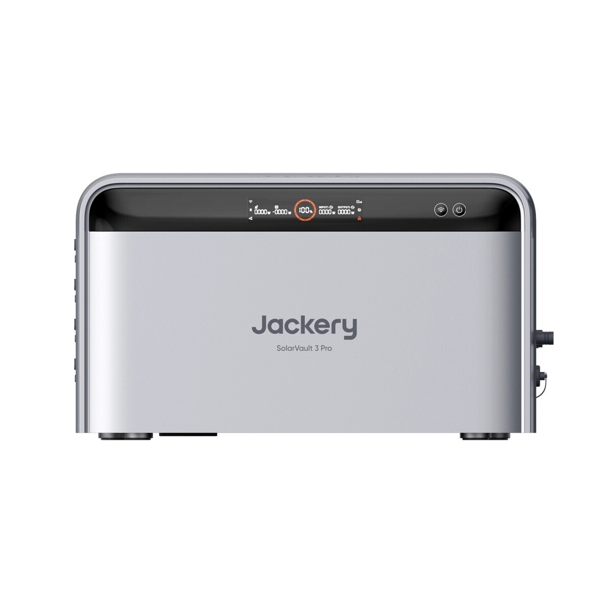 Batterie Jackery SolarVault 3 Pro 2,52 kWh vue de face avec son écran LCD