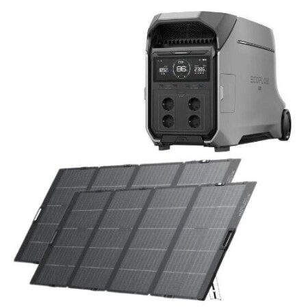 Kit Ecoflow - Delta pro 3 - 2x400W