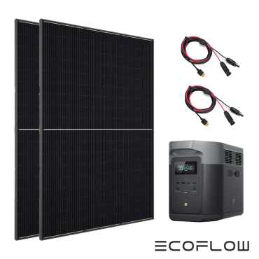 Kit Nomade 800W + ECOFLOW DELTA MAX 2