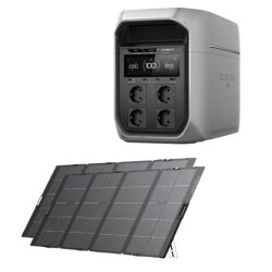 Kit Ecoflow - Delta 3 max Plus - 2x400W