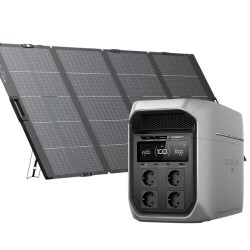 Kit Ecoflow - Delta 3 max Plus - 2x400W