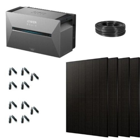 kit Anker - Solix Solarbank 3 E2700 PRO - 4x500W