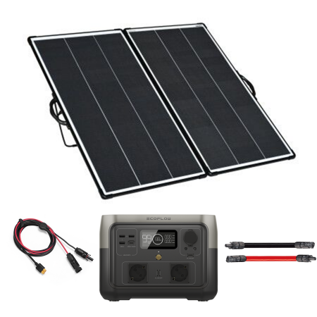 Kit Nomade 200W + ECOFLOW RIVER 2 MAX 512Wh