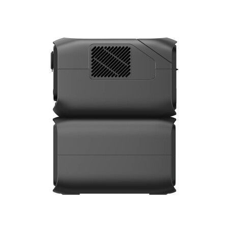Ecoflow River 3 Max Plus- 600W / 858Wh photo de côté gauche avec batterie extension