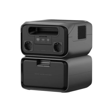 Ecoflow River 3 Max Plus- 600W / 858Wh photo arrière avec batterie extension