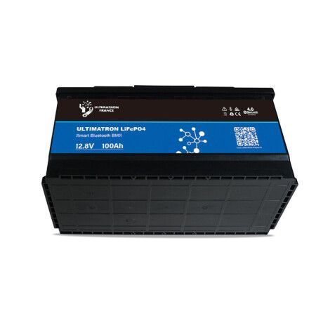 Ultimatron Batterie Lithium sous siège 12.8V 100Ah LiFePO4 Smart BMS Avec Bluetooth