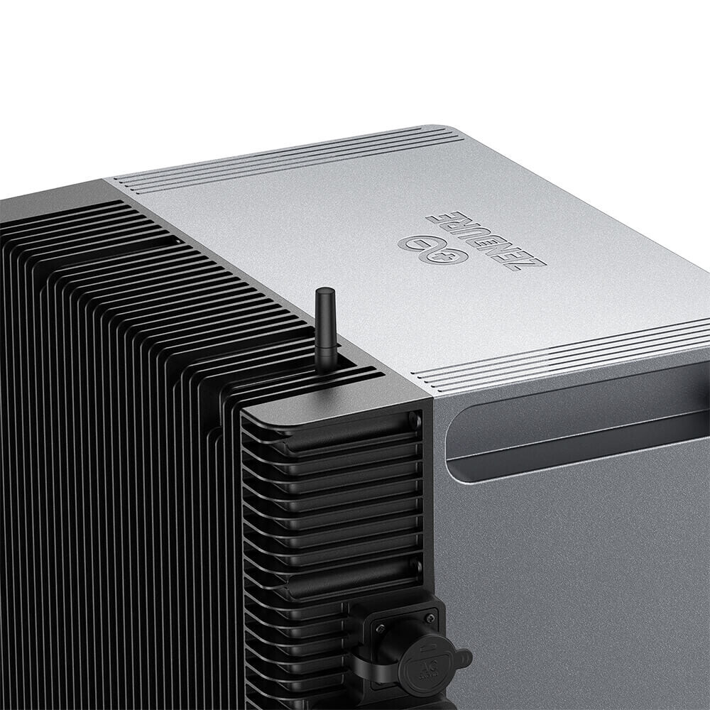 Empilage sans câblage externe du Zendure SolarFlow 2400 Pro et des batteries AB3000L