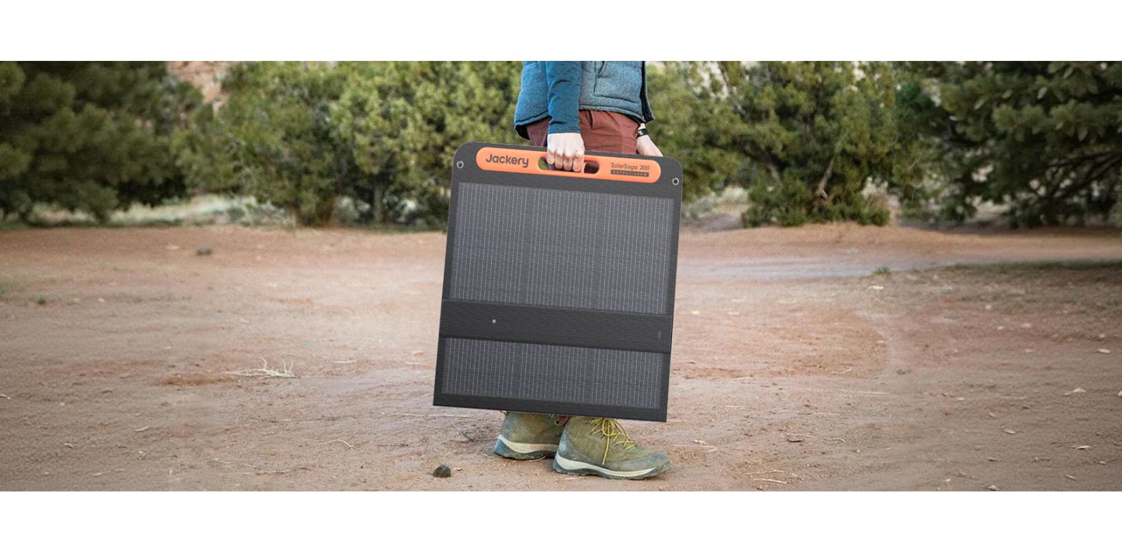 SolarSaga 200W - poign&eacute;e