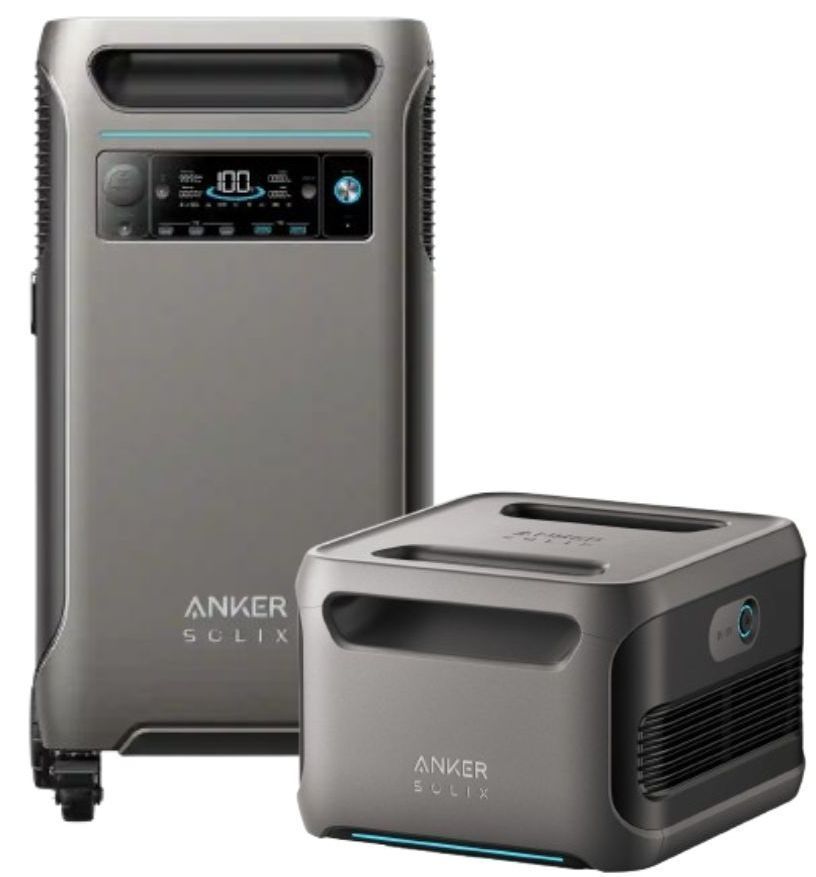 ANKER - SOLIX F3800 + extension SOLIX BP3800 - 6000W / 7 680 Wh