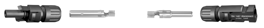 Embout connectique MC4