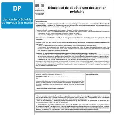 Demande de travaux à la mairie - Installation toiture ou plus de 1.8m du sol