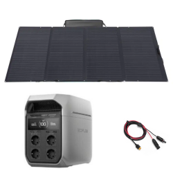 Kit Nomade EcoFlow Delta 3 Plus & Panneau Solaire 400W