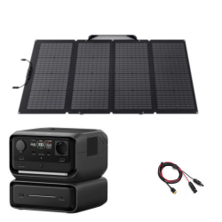 Kit Nomade EcoFlow RIVER 3 Max & Panneau Solaire 220W