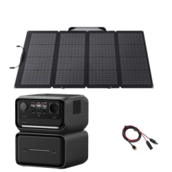 Kit Nomade EcoFlow RIVER 3 Max Plus & Panneau Solaire 220W