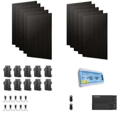 Kit solaire autoconsommation 5000W bifacial Enphase