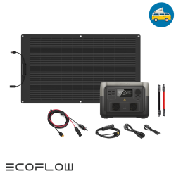 Kit Ecoflow 100W - River 2 Max + Panneau souple