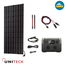 Kit Nomade 150W + ECOFLOW RIVER 2 MAX 512Wh