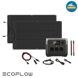 Kit Nomade souple 200W + ECOFLOW RIVER 2 Pro 768Wh