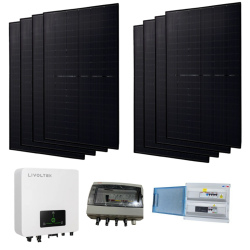 Kit solaire autoconsommation 4000W bifacial Livoltek