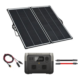 Kit Nomade 200W + ECOFLOW RIVER 2 MAX 512Wh