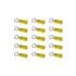 Pack de 15 cosses plate M5